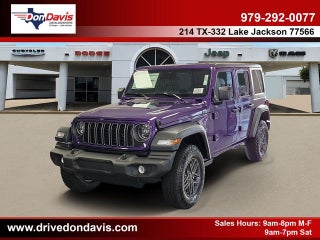 2026 Jeep Wrangler WRANGLER 4-DOOR SPORT S