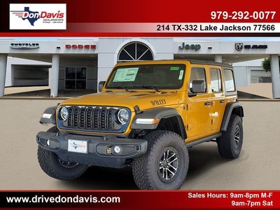 2026 Jeep Wrangler WRANGLER 4-DOOR WILLYS