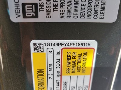 2023 GMC Sierra 2500HD 4WD Crew Cab Standard Bed AT4