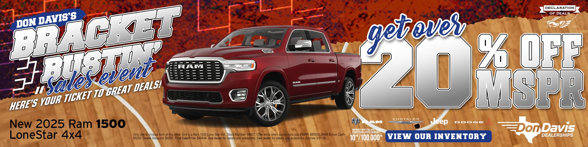2025 Ram 1500 LoneStar